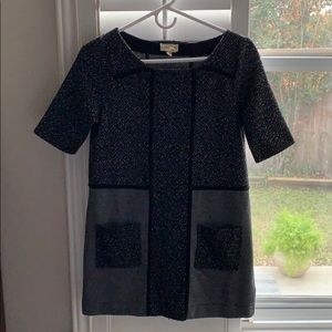 Anthropologie tweed dress